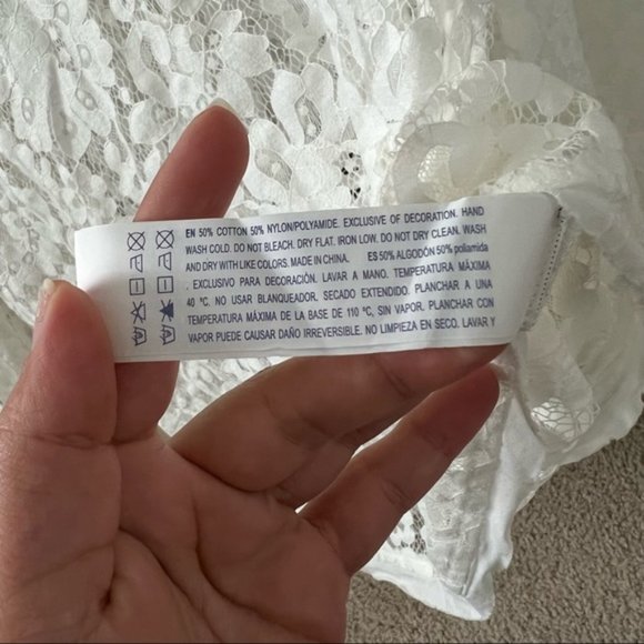 White lace top - Picture 8 of 8